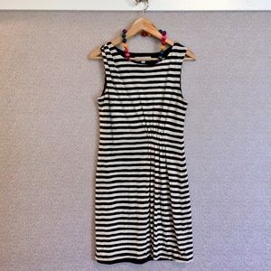 M LOFT Striped Dress